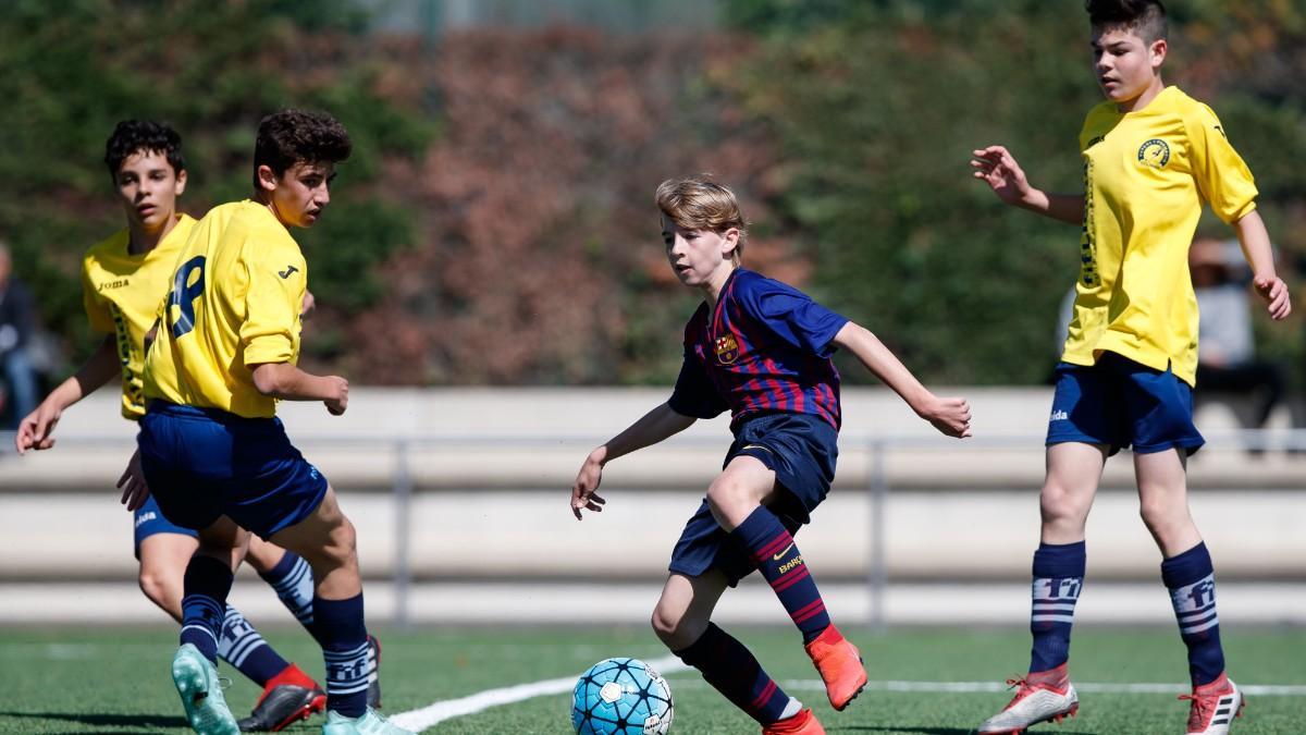 Tomi Marques destacó en el Infantil B