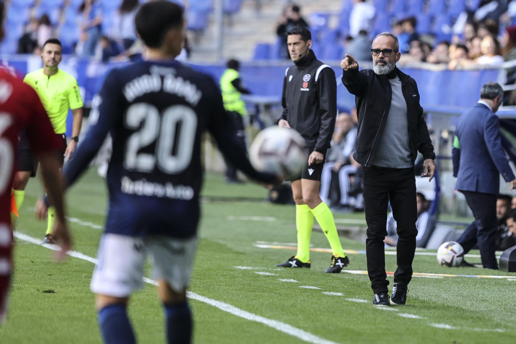 En imágenes: así fue el encuentro entre Real Oviedo y Granada en el Tartiere