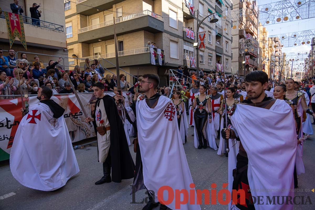 Procesión de subida a la Basílica en las Fiestas de Caravaca (Bando Cristiano)