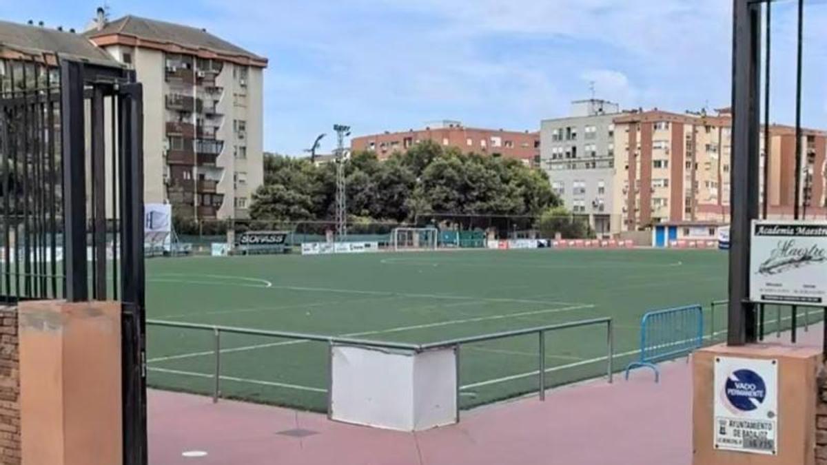 Campo de juego del CP Don Bosco.