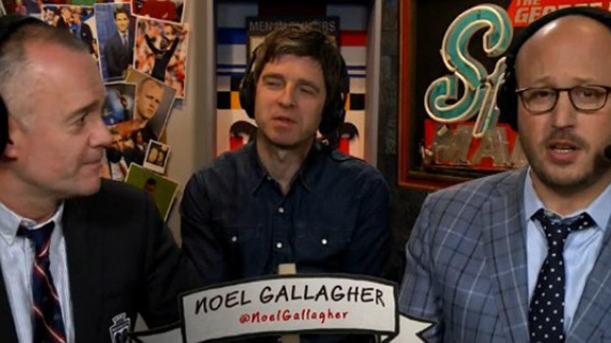 Noel Gallagher, en el programa de la NBC donde ha hecho las curiosas declaraciones.