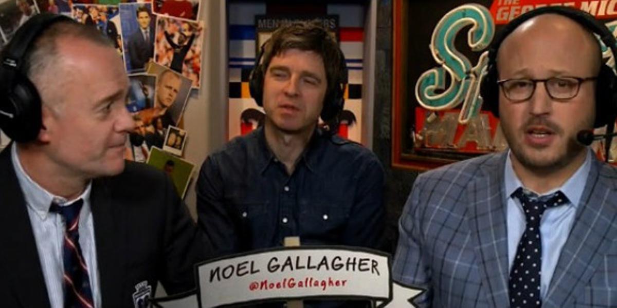 Noel Gallagher, al programa de la NBC on ha fet les curioses declaracions. Noel Gallagher, al programa de la NBC on ha fet les curioses declaracions.