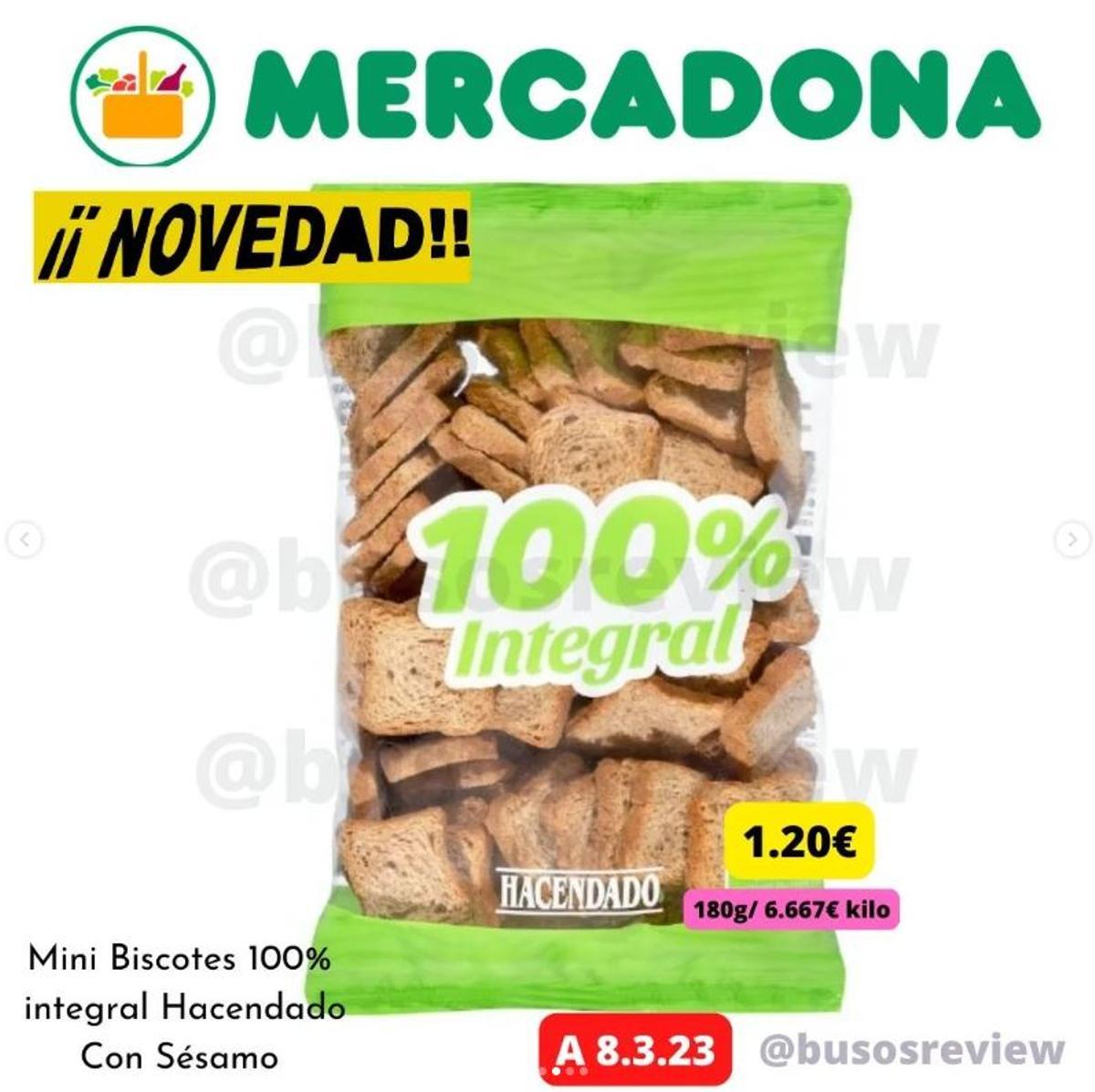 Nuevos snacks Mercadona