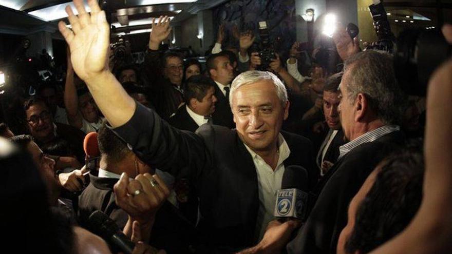 Pérez Molina, el general de la &quot;mano dura&quot;, nuevo presidente Guatemala