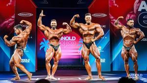 El top-4 de la categoría Classic Physique en el Arnold Classic UK 2026