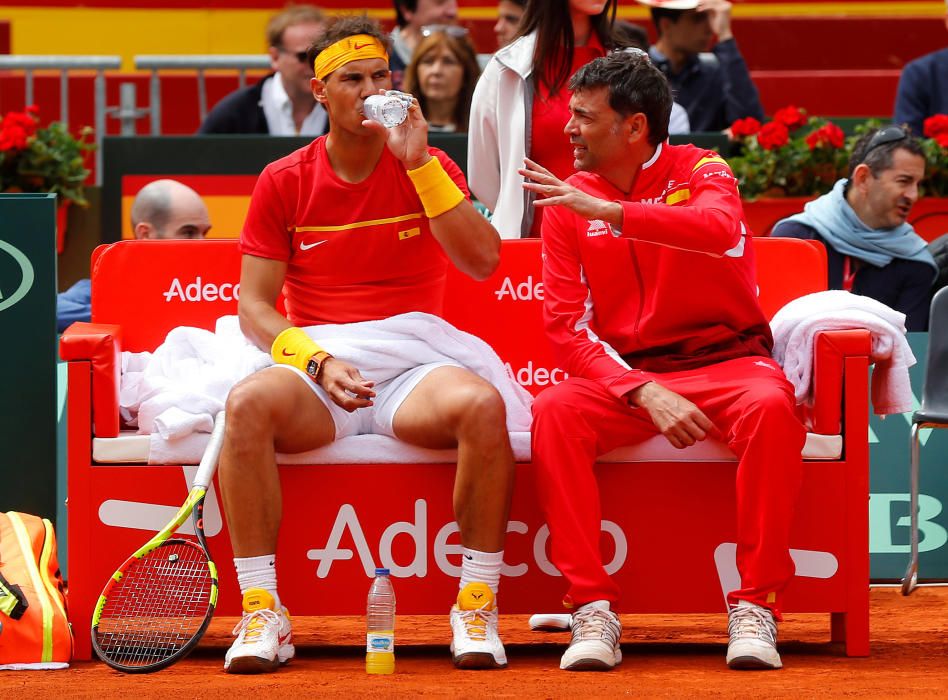 Cuartos de final de la Copa Davis: España-Alemania