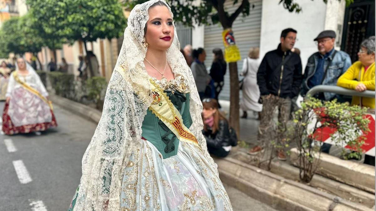 Traslado de la Virgen de los Desamparados en Torrent.