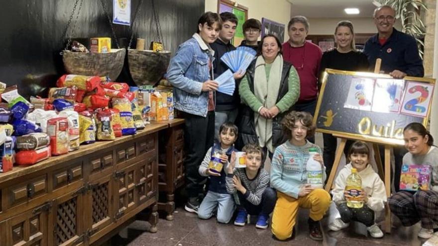 El CPI Arquitecto Palacios dona 148 kilos de comida a los más necesitados