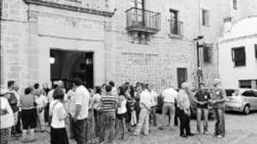 Los líderes de UGT y CCOO, en Santa María