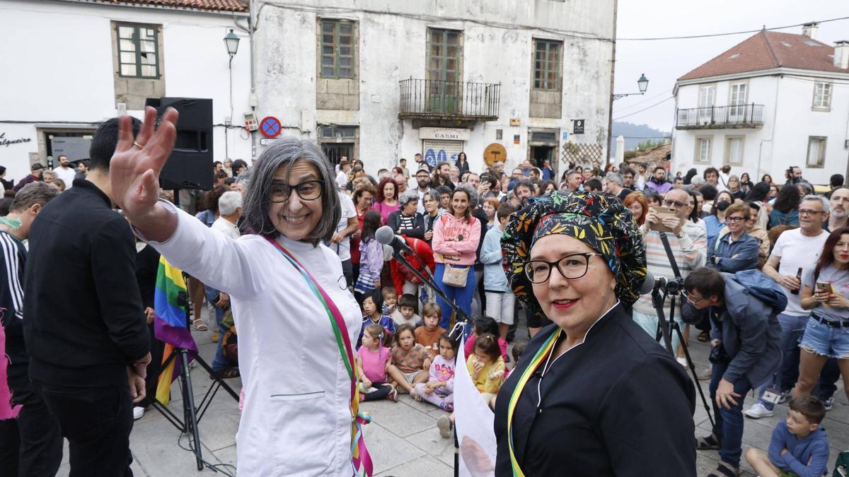 Las pregoneras de las Festas de San Pedro: "El mejor barrio del mundo"