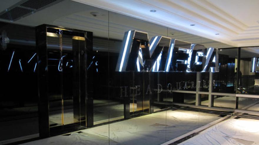 Entrada de la oficina de Megaupload en Japón.