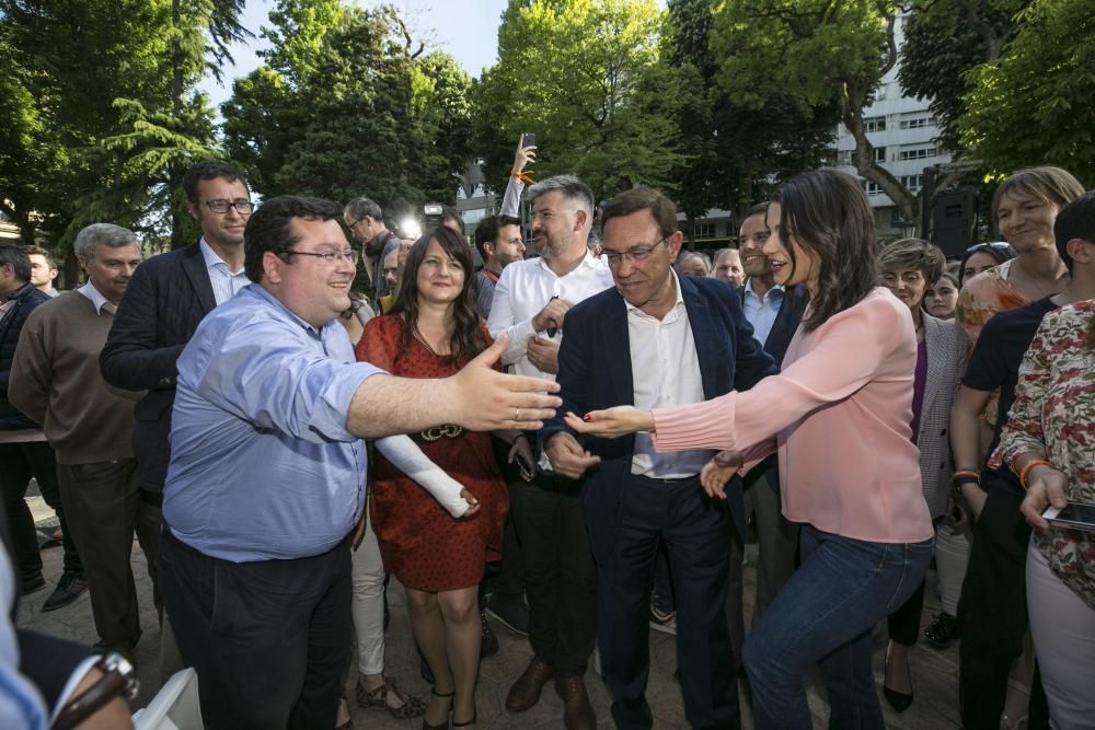 Inés Arrimadas, Ciudadanos, en Oviedo