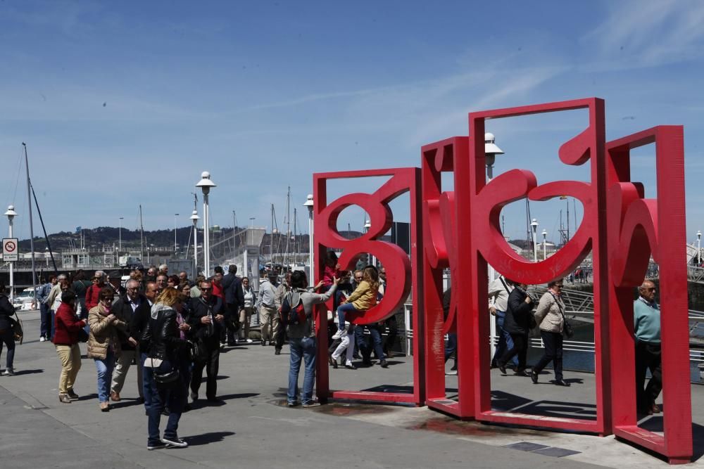 Buen tiempo en Gijón