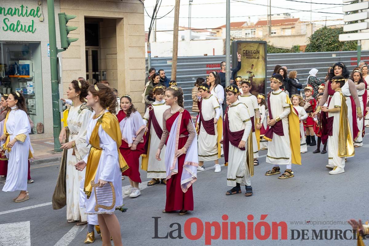 Los niños toman las calles de Cehegín en su desfile de Carnaval