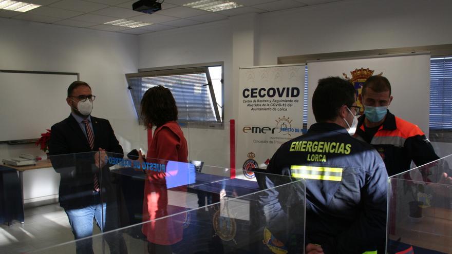 El Cecovid de Lorca hace un seguimiento diario a 150 positivos