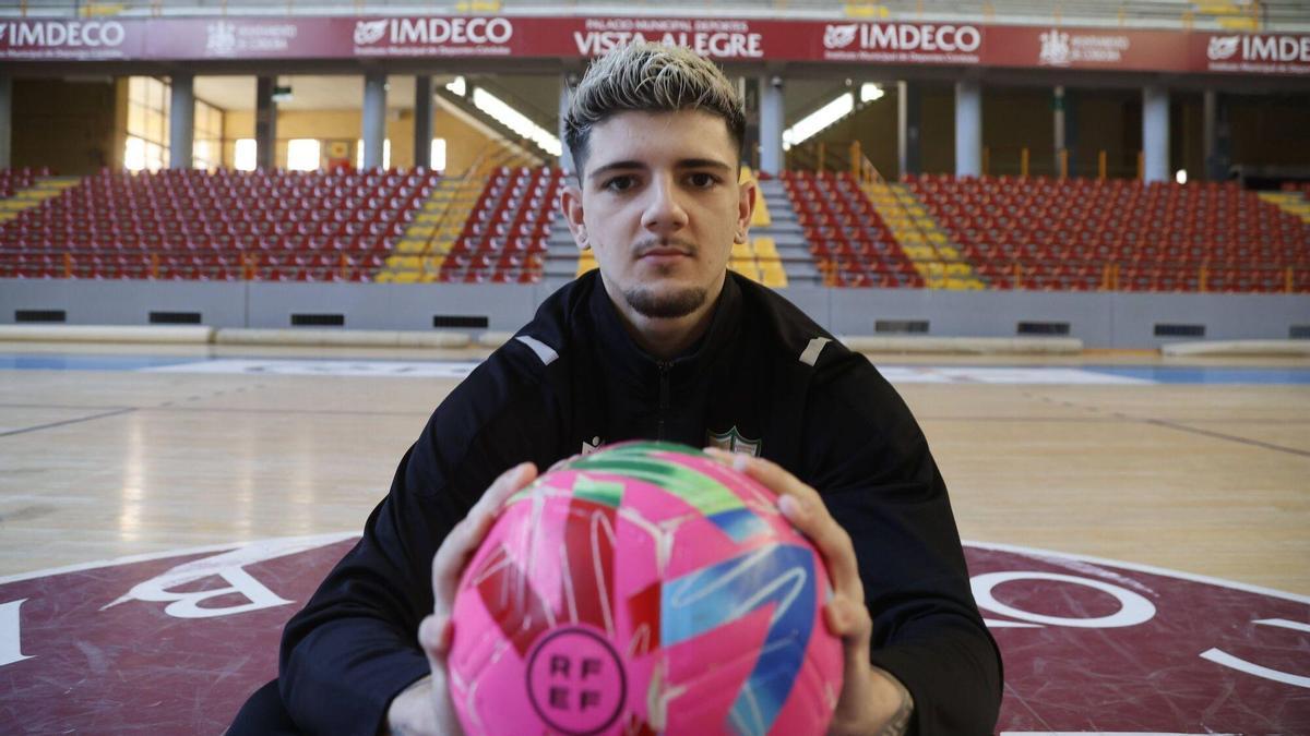 Jesús Usero, jugador del filial del Córdoba Futsal