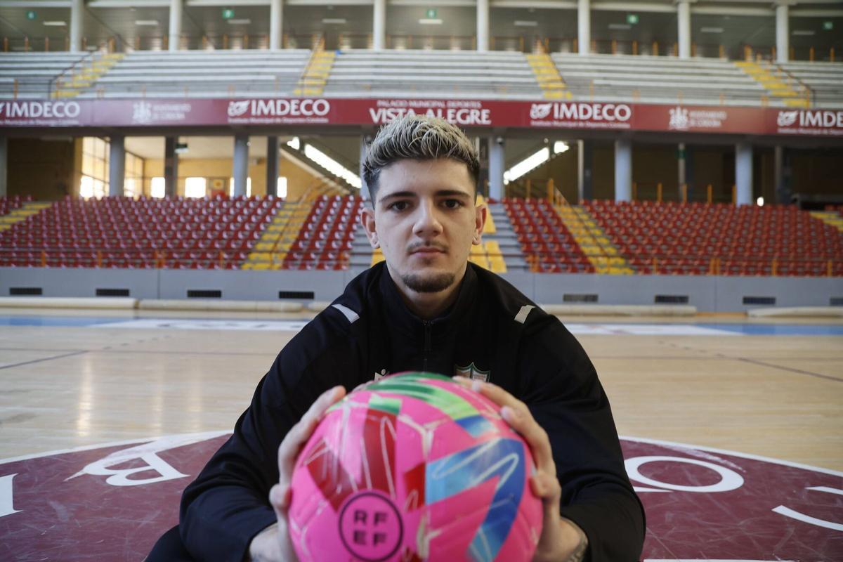 Jesús Usero, jugador del filial del Córdoba Futsal