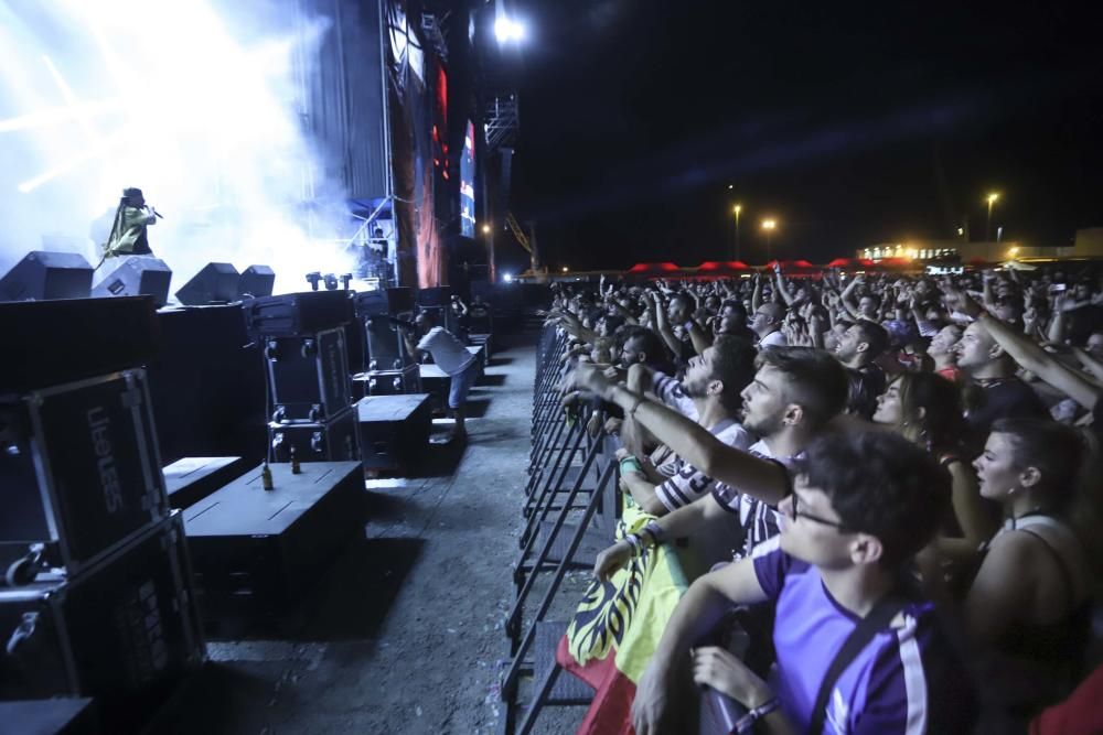 Festival Festardor en el Port de Sagunt.