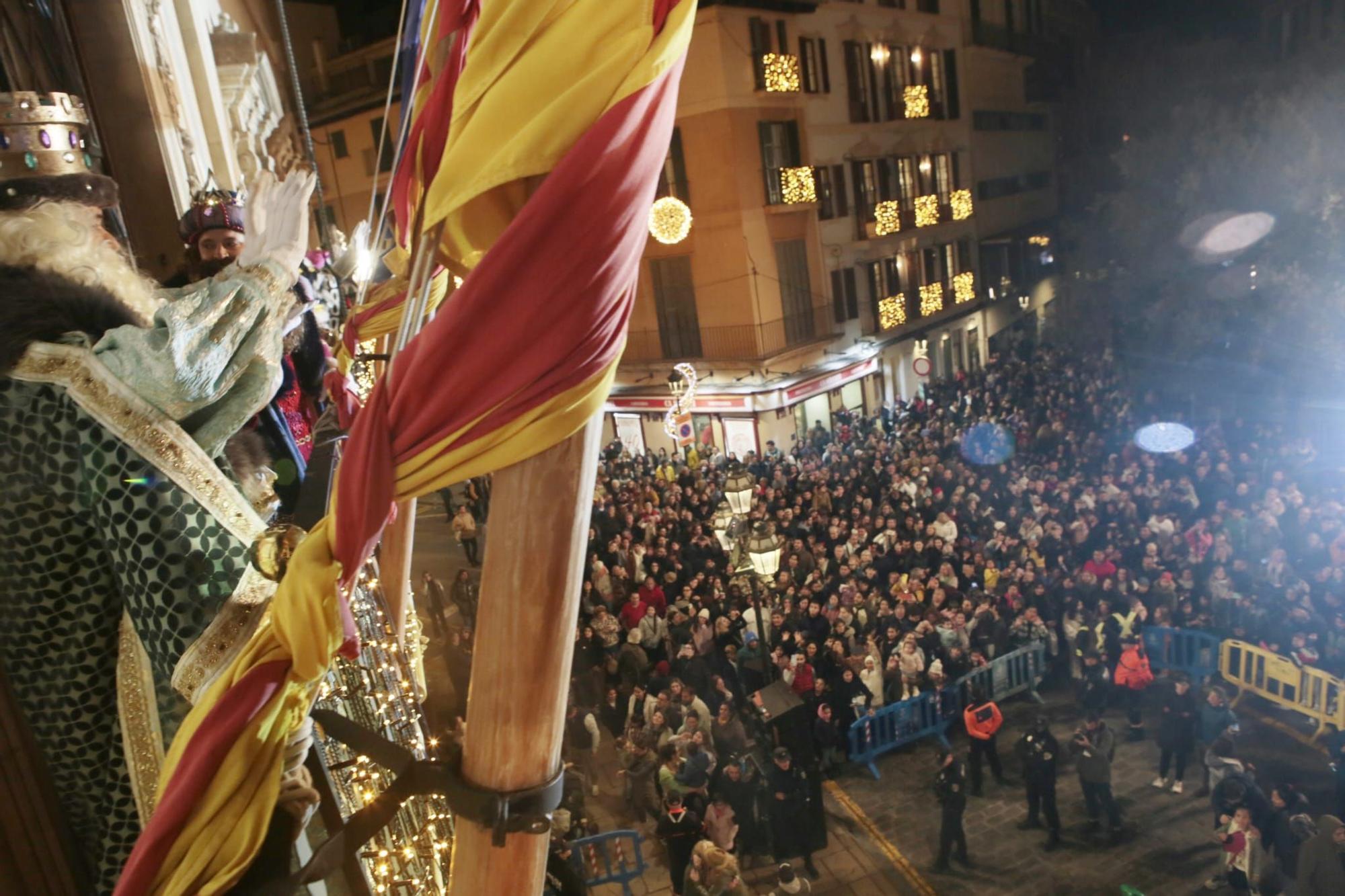 Las imágenes de la Cabalgata de Reyes en Palma 2024