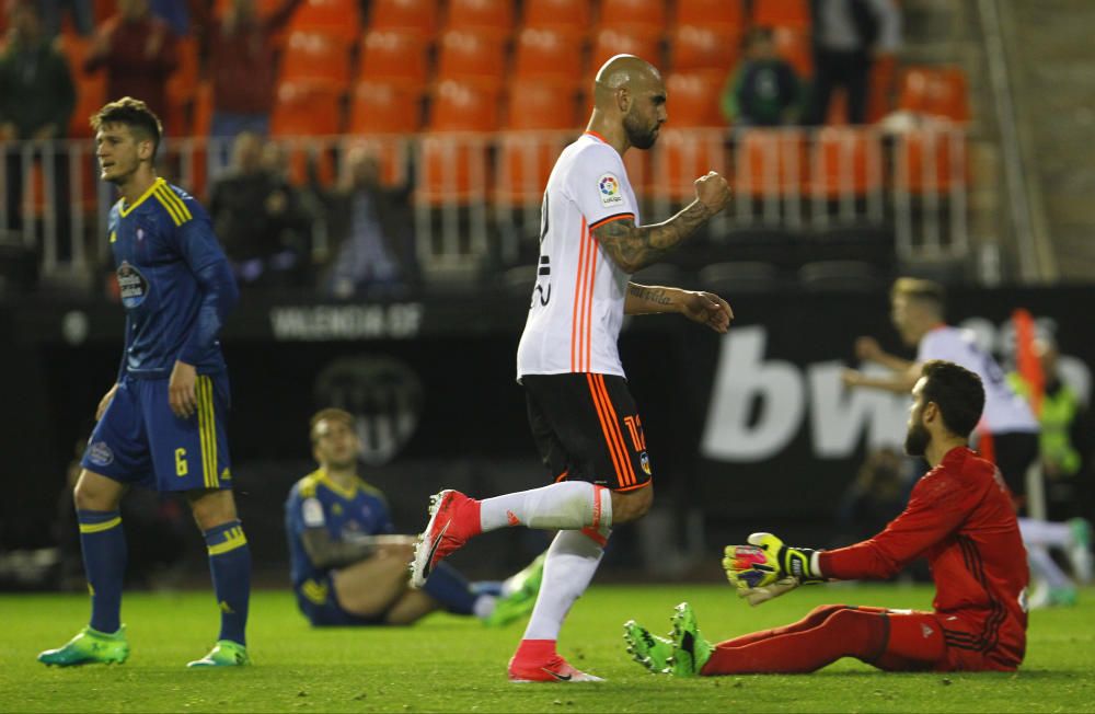 Valencia - Celta de Vigo, en imágenes