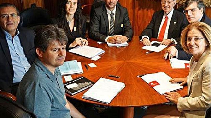 Reunió de la presidència de la Cambra amb l&#039;equip d&#039;Eines de País