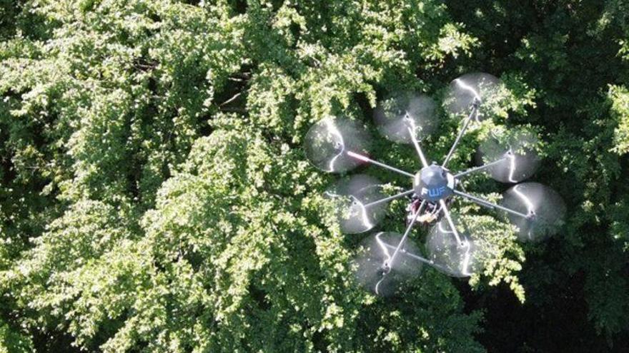 Un dron inteligente encuentra personas desaparecidas en la naturaleza