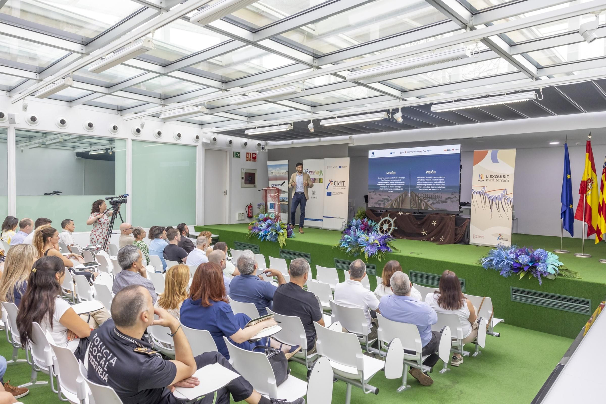 Presentación del nuevo Plan Estratégico de Turismo de Torrevieja en el CdT