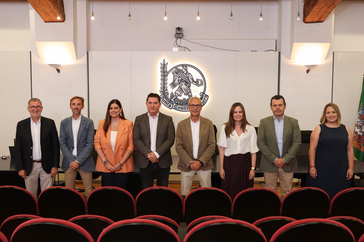 La directiva del actual ejercicio