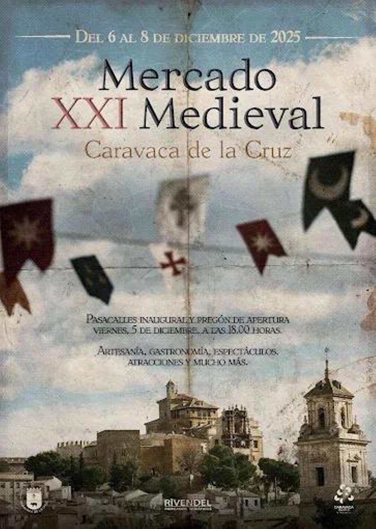 Cartel del Mercado Medieval de Caravaca.