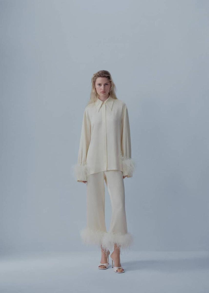 Look de Mango de novia, pijamero