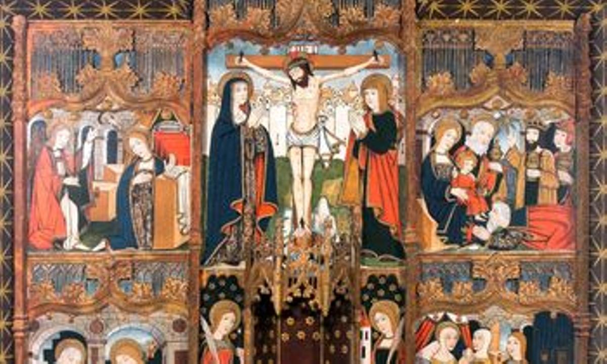 El retablo de Santa Maria de Toudell que salió a subasta