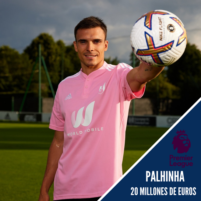 25. Joao Palhinha - Del Sporting CP al Fulham - 20 millones €
