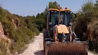Ontinyent "intensifica" las actuaciones de mantenimiento de los caminos rurales del término