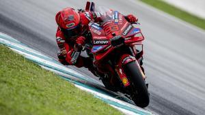 Marc Márquez, demasiado veloz para el resto en Motorland (Aragón).