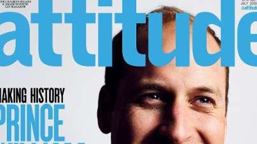 Portada de la revista &#039;Attitude&#039;.