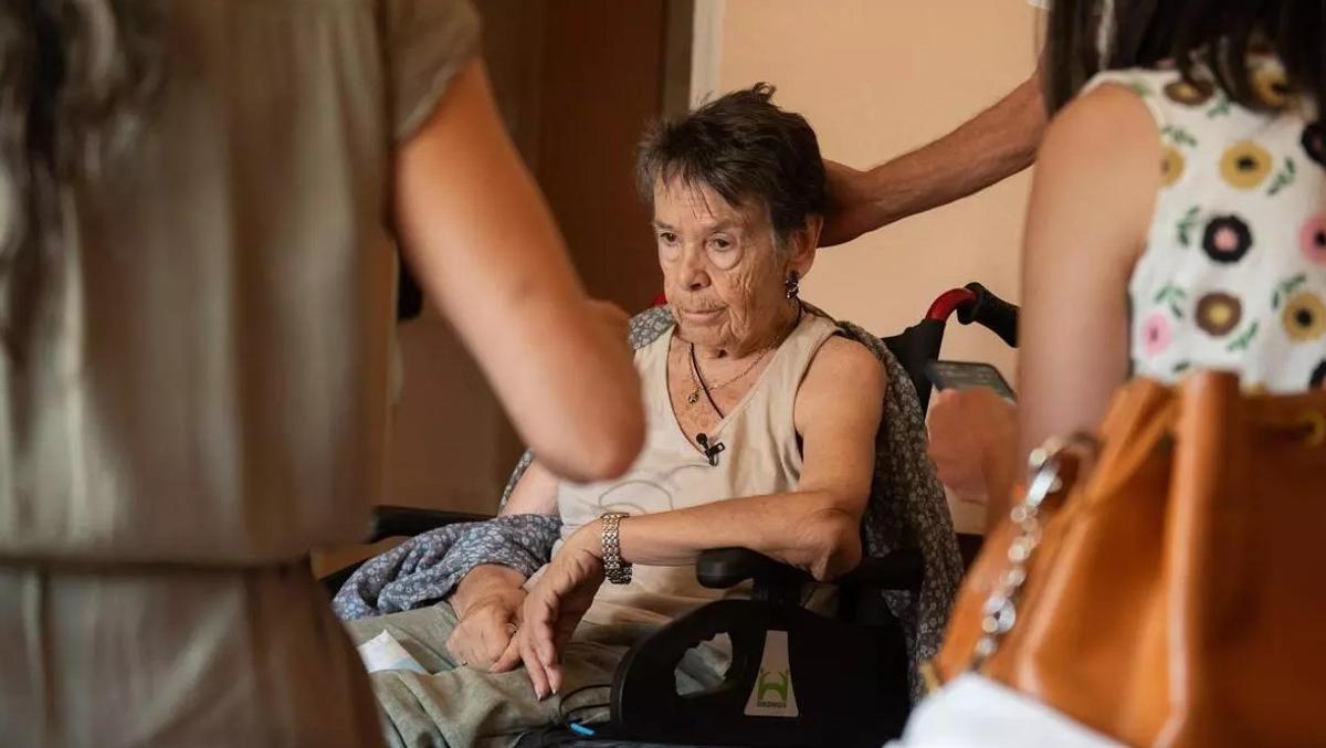 Maricarmen aus Madrid kurz vor ihrer Zwangsräumung.