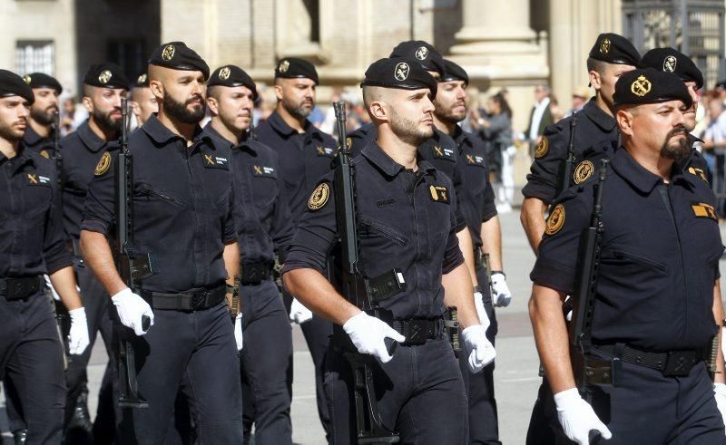 La Guardia Civil rinde homenaje a la Virgen del Pilar, su patrona.