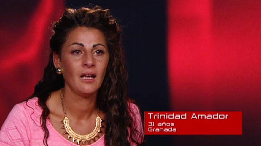 Trinidad Amador en &#039;La Voz 2&#039;.