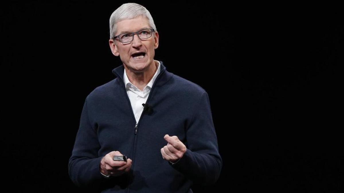 El director ejecutivo de Apple, Tim Cook.