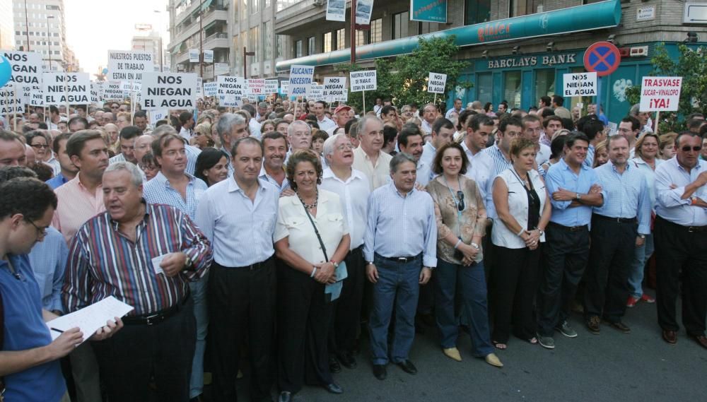 La exalcaldesa de Valencia visitó Alicante en numerosas ocasiones, sobretodo en actos vinculados con el PP