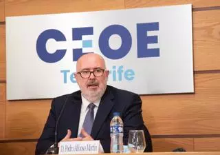 Pedro Alfonso Martín es reelegido con candidatura única como presidente de CEOE Tenerife