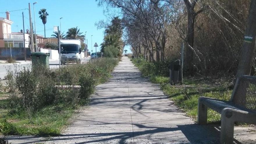 Almassora completará la mejora del paseo Vora Riu con nuevo pavimento, especies vegetales y una pérgola-mirador