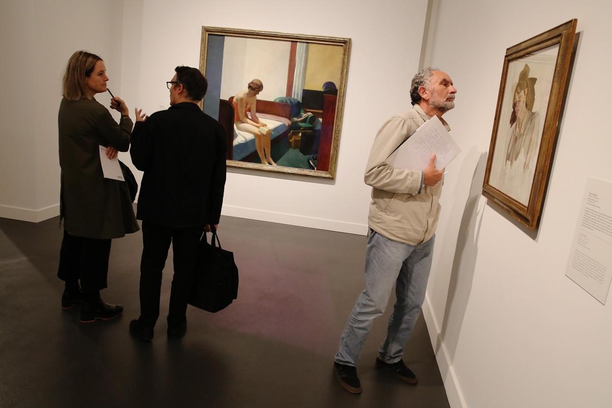 El CaixaForum Barcelona presenta una seleccion de las mejores obras del museo Thyssen de Madrid, que ha cedido las pinturas para celebrar su 25 aniversario.