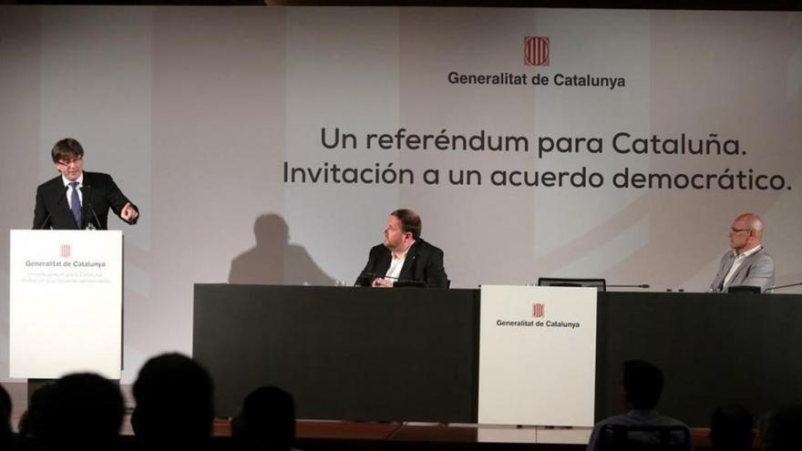 La &#039;Generalitat&#039; pagó más de 11.000 euros por la conferencia de Puigdemont en Madrid