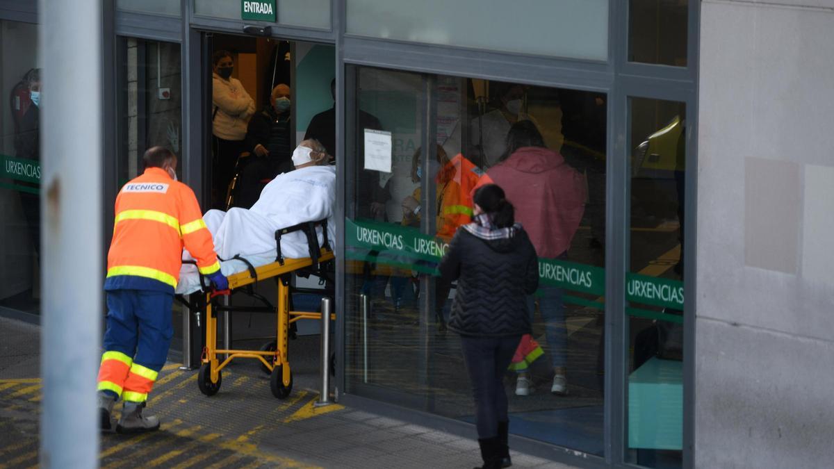 Un paciente ingresa en Urgencias en Montecelo.