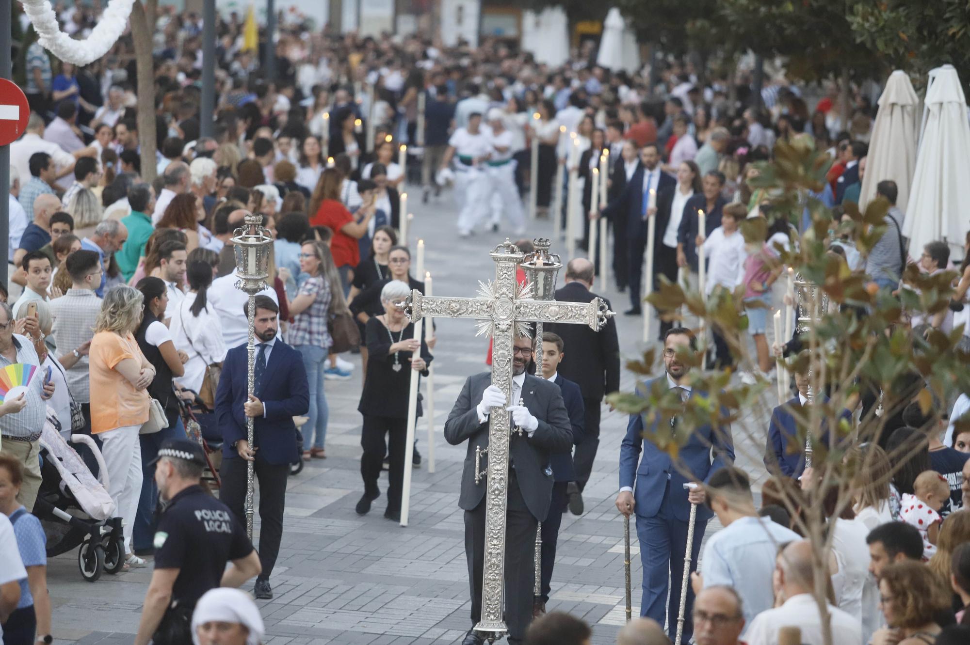 Traslado de la Virgen de La Paz a la Catedral en la previa de su coronación