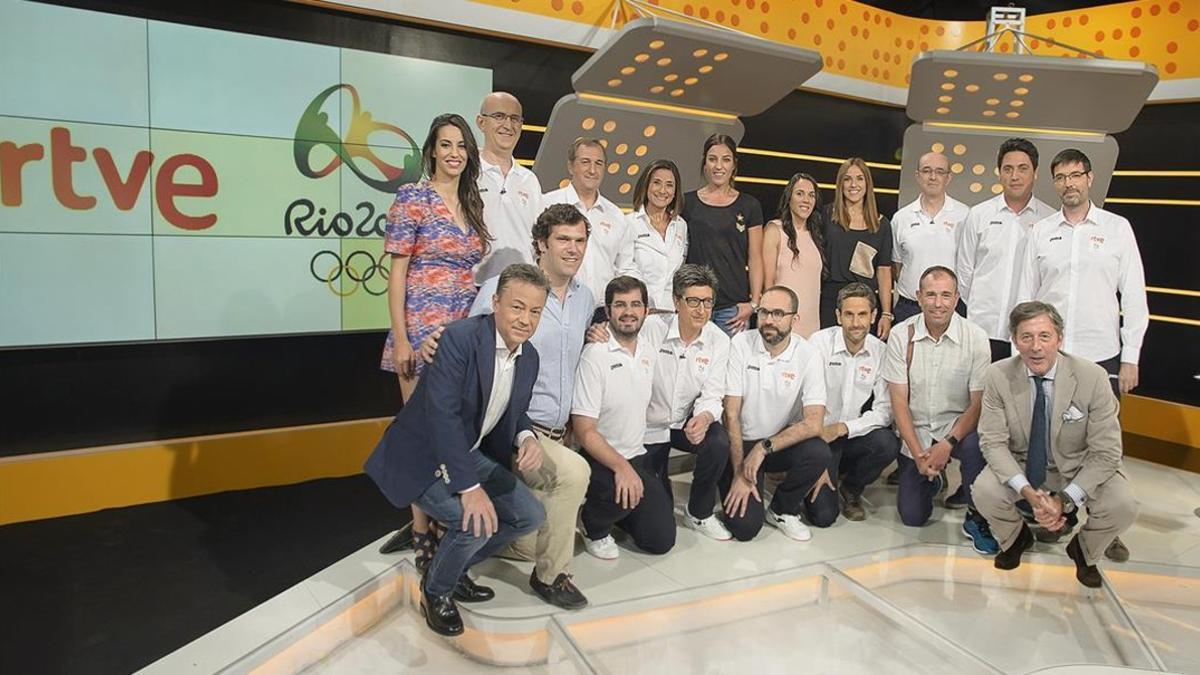 Equipo de TVE para los Juegos Olímpicos de Río