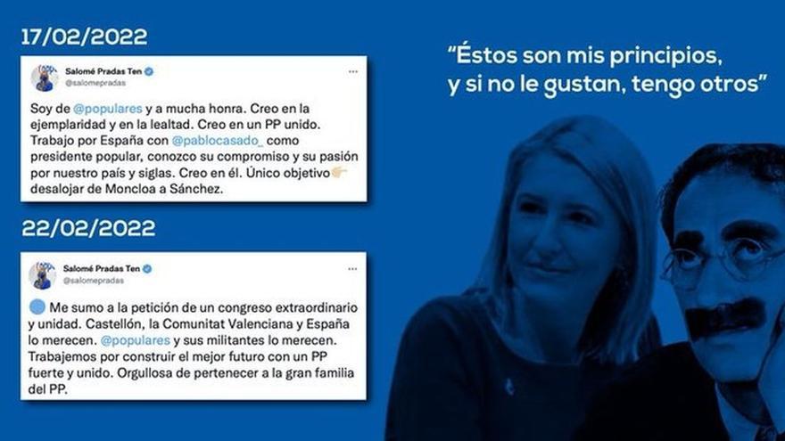 Imagen del mensaje que ha publicado Vicente-Ruiz en su cuenta de Twitter.