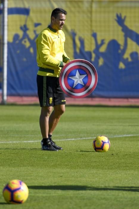 Entrenamiento de la UD Las Palmas