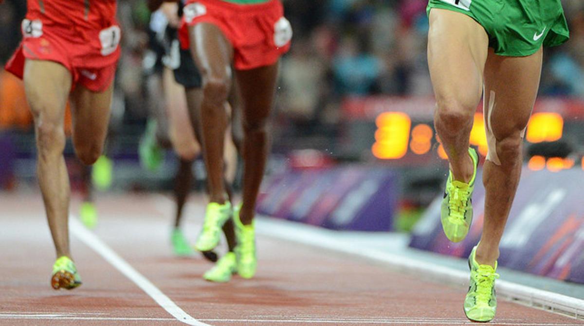 Prova d’atletisme als Jocs Olímpics de Londres 2012.